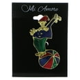thumbnail image 2 of Mi Amore Clown Brooch-Pin Gold-Tone/Multicolor, 2 of 2