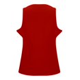 thumbnail image 4 of Women's Ribbed Sleeveless Tank Top, Racerback Thick Strap Casual Camisole, Solid Color Basic Cami for Women, Summer Layering Tops, Everyday Basic Casual Tops for Women Red M, 4 of 5