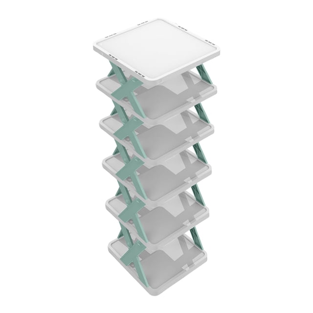 Fashion Scandinavian Style Household Storage Shelves Multilayer Detachable Living Room Dormitory Organizing Rack DIY Simplistic Shoe Racks
