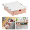 thumbnail image 4 of Soporte adhesivo para cajón de almacenamiento debajo de bandeja Rosa Baoblaze cajón de almacenamiento, 4 of 8
