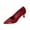 Wine, variant on RoamHome Women's 6cm Stiletto Pumps Pointed Toe Slip-On Office Work Shoes Fashion Sexy Commute High Heels