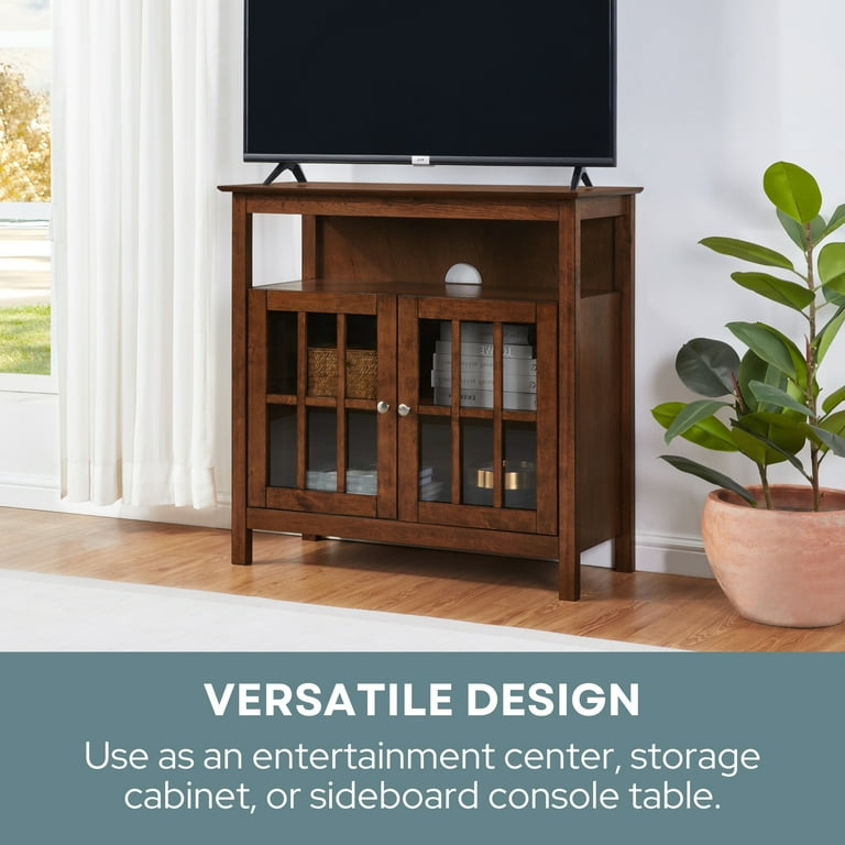 Convenience Concepts Big Sur Highboy TV Stand, Storage for TVs up