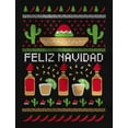 thumbnail image 2 of Tstars Mens Ugly Christmas Feliz Navidad Mexican Xmas Gift Christmas Gift Funny Humor Holiday Shirts Xmas Party Christmas Gifts for Him Sweatshirt., 2 of 5