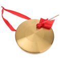 thumbnail image 1 of BESTYASH 1 Set Golden Chinese Gong for Sound Production in Music Performances, 1 of 6