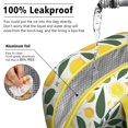 thumbnail image 5 of Lunch Bag Lunch Box for Women Reusable Insulated Lunch Bags,Water-Resistant Lemon Fruit Cooler Lunch Tote Bag, Large Capacity for Work Travel Picnic, 5 of 6