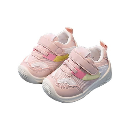 

QIANGONG Toddler Shoes Girls Shoes Indoor Shoes Non Slip Functional Shoes Girls Little Sneakers Cute Cartoon Shoes (Color: Pink Size: 26 )