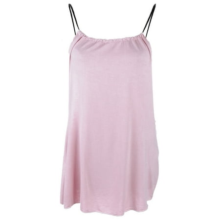 S/M Fit Girly Glam Pink Halter Neckline Sphagetti Strap Dress