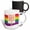 Multicolor, variant on 3drose, Colorful and Creative This Is a Safe Space, 11oz Two-tone Black Mug