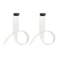 thumbnail image 2 of Clip In Hair Extension Luminous Colored Hair Extensions, Party Highlights In Synthetic Hair With Clip, 2 of 7