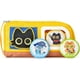 thumbnail image 5 of Estuche de gran capacidad con diseño de gato adorable, bolsa para lápices, papelería, bolígrafos para adolescentes, niñas y niños, con pegatinas mágicas e insignias decorativas, amarillo, 5 of 8