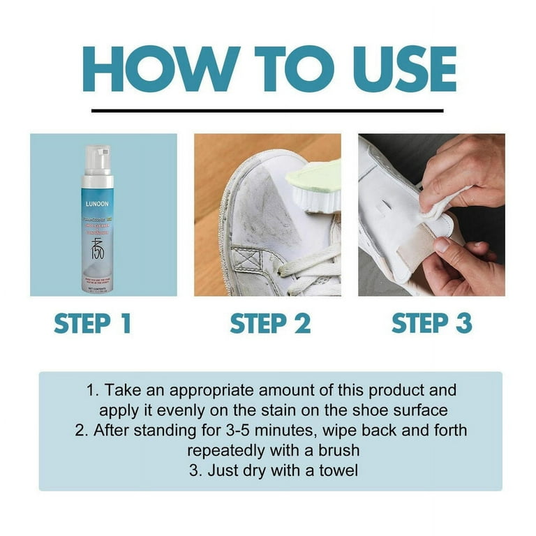 100ml Foamzone 150 Shoe Cleaner Kit, Shoe Cleaner Kit with Brush
