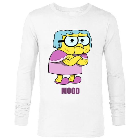Disney Big City Greens Gramma Alice Mood - Long Sleeve T-Shirt for Men -Customized-White