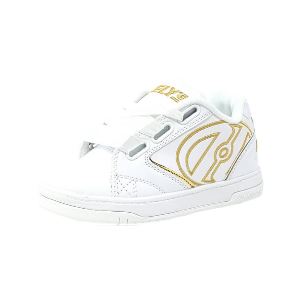 heelys propel 2 0 white gold ankle high skateboarding shoe 4m walmart com walmart com