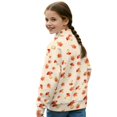 thumbnail image 2 of FUIALDOLG Fall Maple Leaf Hedgehog Sweatshirt Girls Clothes Long Sleeve Crewneck Hoodies Sweatshirts Comfortable Pullover Tops，13-14Years, 2 of 8