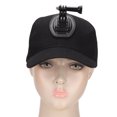 thumbnail image 4 of Camera Buckle Mount Hat, Sports Camera Hat Lightweight Quick Release Black  For Hero Series For  OSMO, 4 of 8
