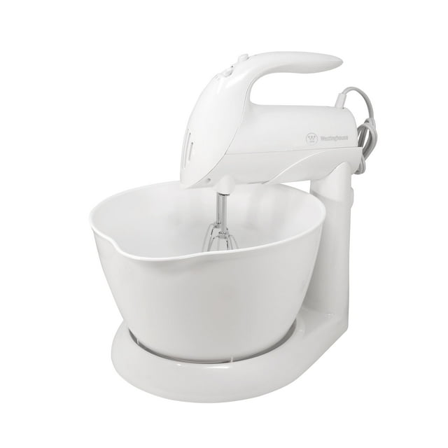 Westinghouse Batidora de Pedestal 250 Watts con 5 Velocidades 4.2 l Blanco WKHM334
