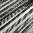 thumbnail image 4 of Everwash™ Treasure Striped Modern Machine Washable Area Rug, Light Grey/Charcoal Grey, 5'2"x7'2", 4 of 10