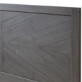 thumbnail image 4 of Lit Grand Transition en Bois de Pin Massif Gris, 4 of 7