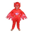 thumbnail image 1 of Pijama azul para niños y niñas, traje de Héroe de Anime con máscara, ropa de Cosplay, fiesta de cumpleaños de Halloween, regalo para niños, 1 of 4