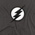 thumbnail image 2 of Flash Jesse Quick Logo Women's T Shirt, Charcoal, X-Large, 2 of 6