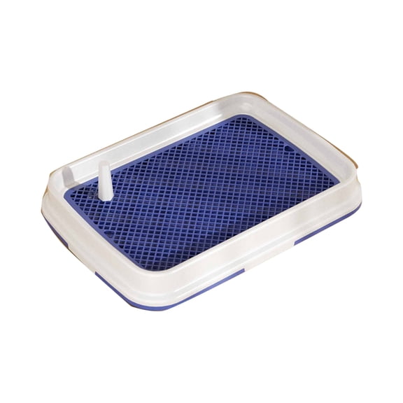 Small Dog Puppy Toilet, High-Barrier Pee Bowl for Dogs, Indoor Pet Urine Tray, Easy Clean Dog Waste Disposal Supplies