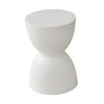 thumbnail image 4 of Taburete pequeño redondo para pies, taburete para cambiar zapatos, asiento sencillo y moderno, otomano versátil. Blanco, 4 of 9