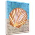 thumbnail image 1 of Tangletown Fine Art 'Seashell II' Graphic Art Print on Canvas, 1 of 2