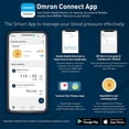 thumbnail image 4 of Omron HEM 7143T1 Digital Bluetooth Blood Pressure Monitor with Cuff Wrapping Guide & Intellisense Technology, 4 of 4