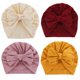 thumbnail image 1 of set3 Gorro fetal para bebé recién nacido, 4 piezas, gorro con lazo, Hijab para niña pequeña, 1 of 5