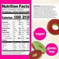 thumbnail image 2 of Tajin Gummy Candy Fruit Rings, Gummies with Chili and Lime Seasoning, Mild Spice, Gluten-Free and Vegan Snacks, Assorted Variety, Mango, Pineapple, Peach, Watermelon, Snack Size 12 Pack, 2 of 5