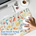 thumbnail image 4 of Long Mouse Pads for Desk,Pioneer Flower Floral Print Pattern Desk Mats on Top Of Desks, Desk Mouse Pad Extra Large with 3mm Non-Slip Base and Stitched Edge for Gaming,Office,Work,Home 31.5"x11.8", 4 of 6