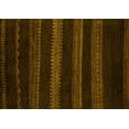 thumbnail image 1 of Ahgly Company Indoor Rectangle Abstract Yellow Modern Area Rugs, 5' x 7', 1 of 4