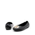 thumbnail image 4 of BURUDANI Women's Slip-On Ballet Flats with Gold Medallion Accent, 4 of 7
