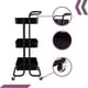 thumbnail image 4 of Carrito Organizador Multiusos Lumax 3 Niveles Ruedas Negro Mediano, 4 of 8