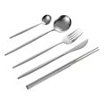 thumbnail image 2 of Juego de Cubiertos Portátiles Kusrkot Acero Inoxidable 5 uds Utensilios de Cocina, 2 of 8