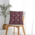 thumbnail image 5 of Pofeuu Daisies Flowers Print Double-sided plush pillowcase Square Throw Pillow Covers Pillows Cover for Living Room Bedroom Sofa Couch Cushion Cover（No pillow core）-20"x20", 5 of 7