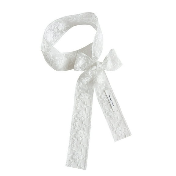 lanema Women Narrow Long Scarf Trend Elegant Headwear for Women Girls Sophisticated