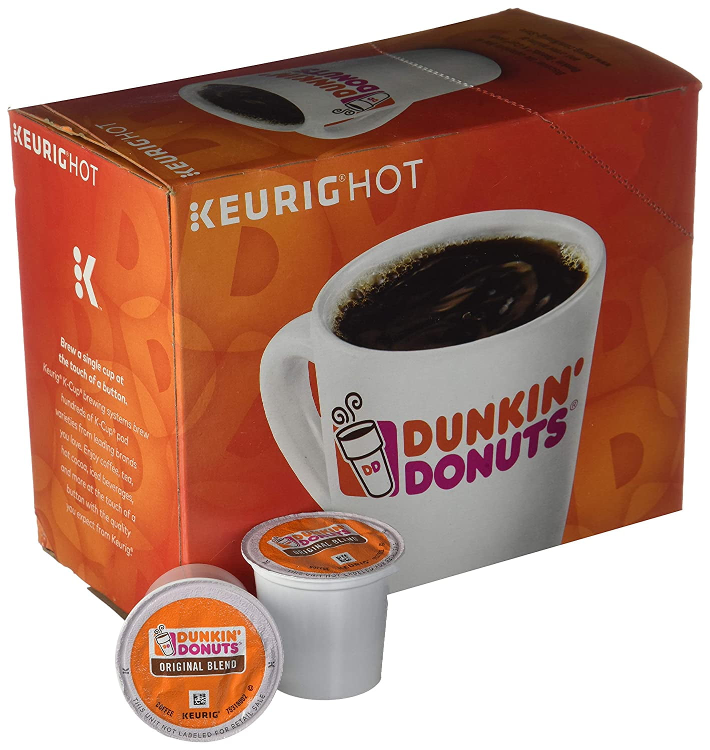 Buy Dunkin Donuts KCups Keurig Coffee Brewers, Original, 24 Count