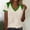 B_Green, variant on XPMWRP Women's Color Block V Neck Raglan Sleeve T-Shirt Short Sleeve Loose Fit Casual Top Trendy Summer Tee for Daily Wear Blue XXL