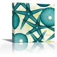 thumbnail image 1 of Starfish Trip 2 - Contemporary Fine Art Giclee on Canvas Gallery Wrap - wall décor - Art painting - 18 x 18 Inch - Ready to Hang, 1 of 2