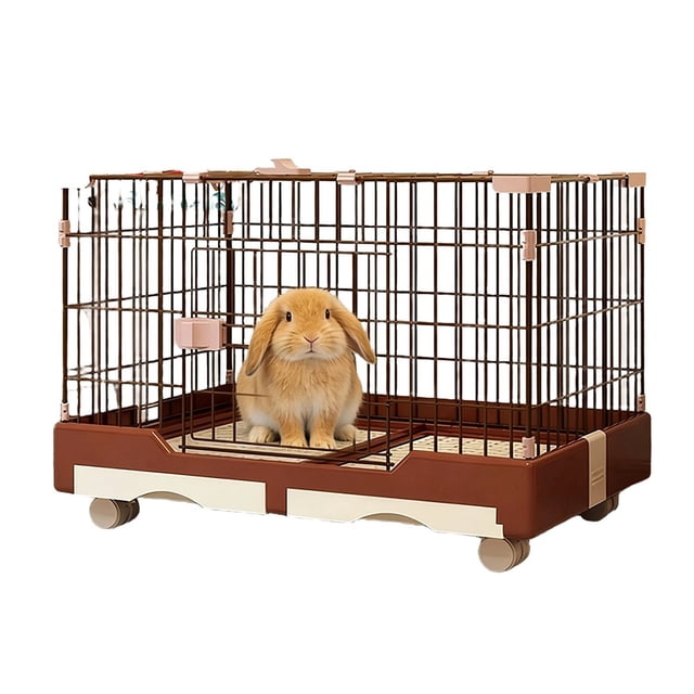 Spacious Outdoor Pet Rabbit Cage - Create a Dream Home Rabbit Villa with an Inviting Rabbit Nest for Your Furry Friends