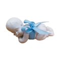 thumbnail image 1 of Baby Boy Lying With Blue Ribbon Statue, 1 of 1