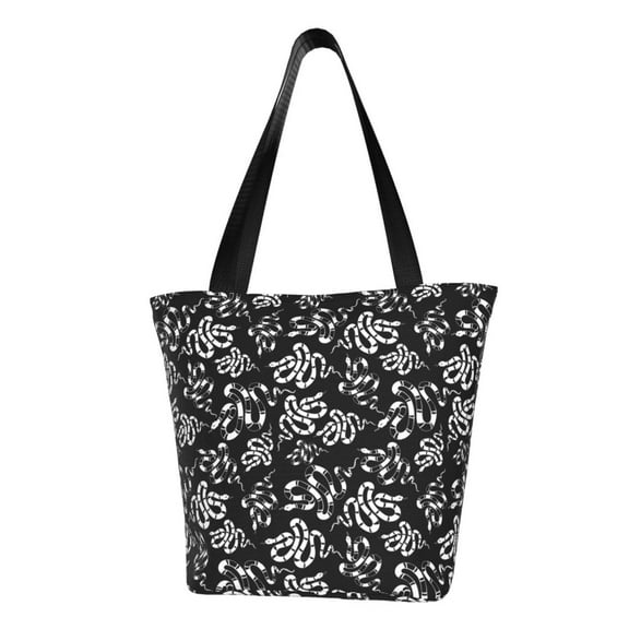 Honeii Snake Print Women Top Handle Satchel Handbags,Fashion Handbag,Messenger Tote Bag Purse for Women,Shoulder Bag Handbag for Travel, Work