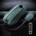 thumbnail image 1 of Housse de Protection pour Clé de Voiture en Cuir Suédé pour Porsche Cayenne Panama 911, 1 of 8