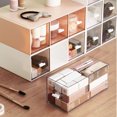 thumbnail image 4 of Desk Organizer, Stackable Organizer Drawers, Clear Desk Storage Box, Desktop Drawer for Craft Storage, Stacking Desktop Organizer for Office and Home, 4 of 5
