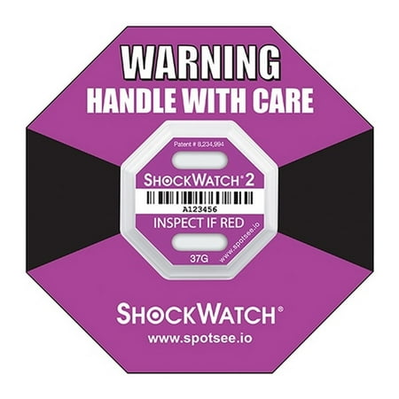 

Shockwatch 2 Indicators Purple 37G (50 Per/Case)