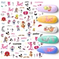 thumbnail image 2 of Pegatinas para decoración de uñas de Disney, diseño de marca, Mickey, Minnie, leopardo rosa, calcomanía para decoración de uñas, deslizador de uñas con corazón de pato Donald, 1 Uds. Dengxun unisex, 2 of 2