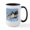 White/Black Inside, variant on CafePress - Siamese Cat 9W055D 074 Ceramic Mug - 15 oz Ceramic Large Mug