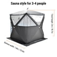 thumbnail image 2 of Portable Ice Fishing Shelter Easy Set-up Winter Fishing Tent Ice Fishing Tent Waterproof & Windproof, 2 of 4