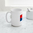 thumbnail image 5 of CafePress - Canadien Francais (Card) Large Mug - 15 oz Ceramic Large White Novelty Mug, 5 of 6